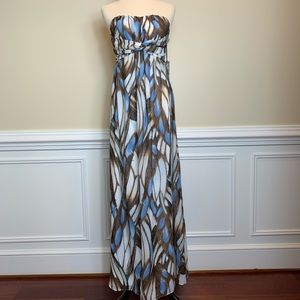 jessica simpson maternity Strapless Maxi Dress